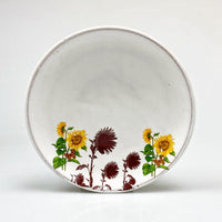 Sunflower plate