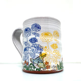 Floral mug