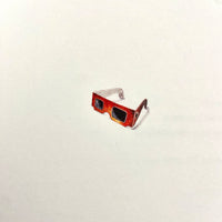 FRAMED Miniature Painting featured in Tiny Gratitudes Book by Brooke Rothshank