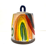 Rainbow cookie jar