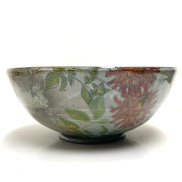 Large Zinnia serving bowl