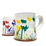 Colorful Poppy mug