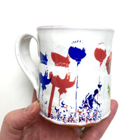 Colorful Poppy mug