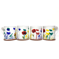 Colorful Poppy mug