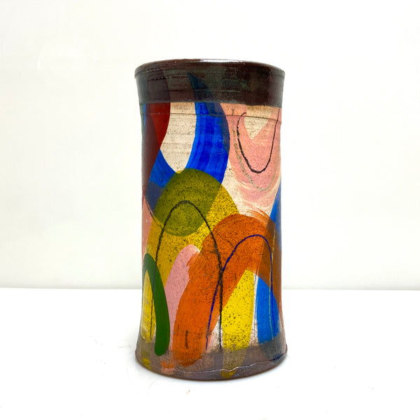 Straight Rainbow vase