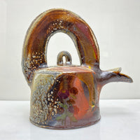 Wood fired teapot