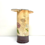 Handled Zinnia vase