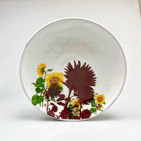 Sunflower plate